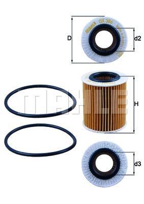 Filtru ulei KNECHT