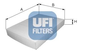 Filtru Habitaclu UFI Alfa Romeo 159 - BRERA - SPIDER
