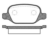 Set Placute Frana Spate ROADHOUSE 147 - 156 - GT