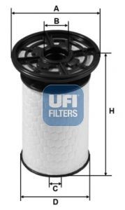 Filtru combustibil UFI Alfa Romeo GIULIA - STELVIO 2.2 D 10.15-