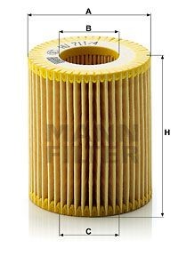 Filtru ulei MANN ALFA ROMEO  159