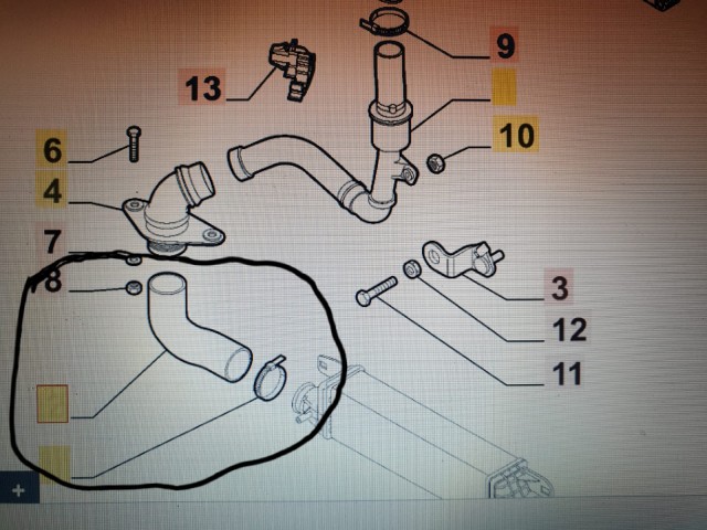 Furtun turbo IMPERGOM ALFA ROMEO GIULIETTA 1.4 - 1.6