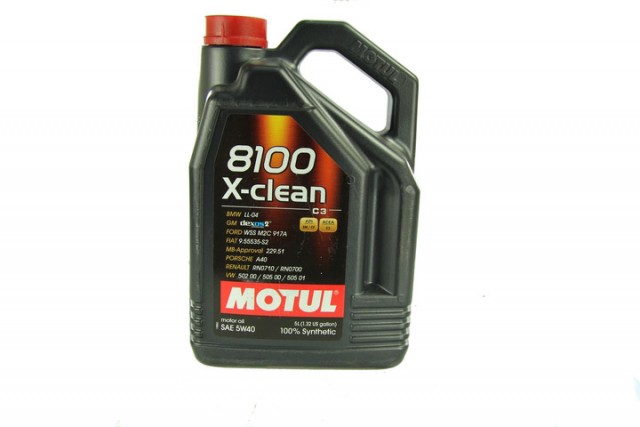 MOTUL 8100 X-CLEAN 5W40 C3 5L
