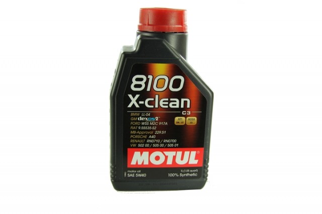 MOTUL 8100 X-CLEAN 5W40 C3 1L