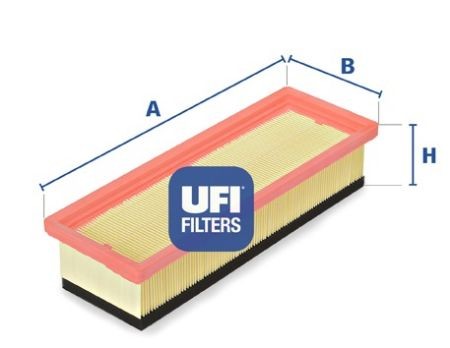 PACHET REVIZIE Filtre UFI FIAT 500 (312_) 1.2 - 1.4 CNG-LPG 10.03-
