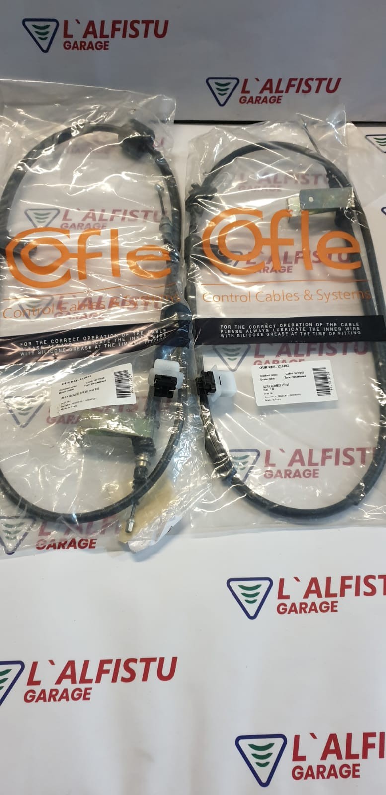 Cablu frana mana COFLE Spate Dreapta (1735mm/1585mm) ALFA ROMEO 159 1.8-3.2 06.05-12.12