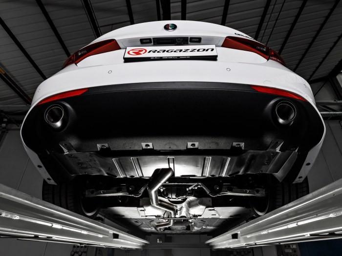 Evacuare RAGAZZON pentru Alfa Romeo Giulia(952) 2.0 Turbo Q4 Veloce (206kW) 2016