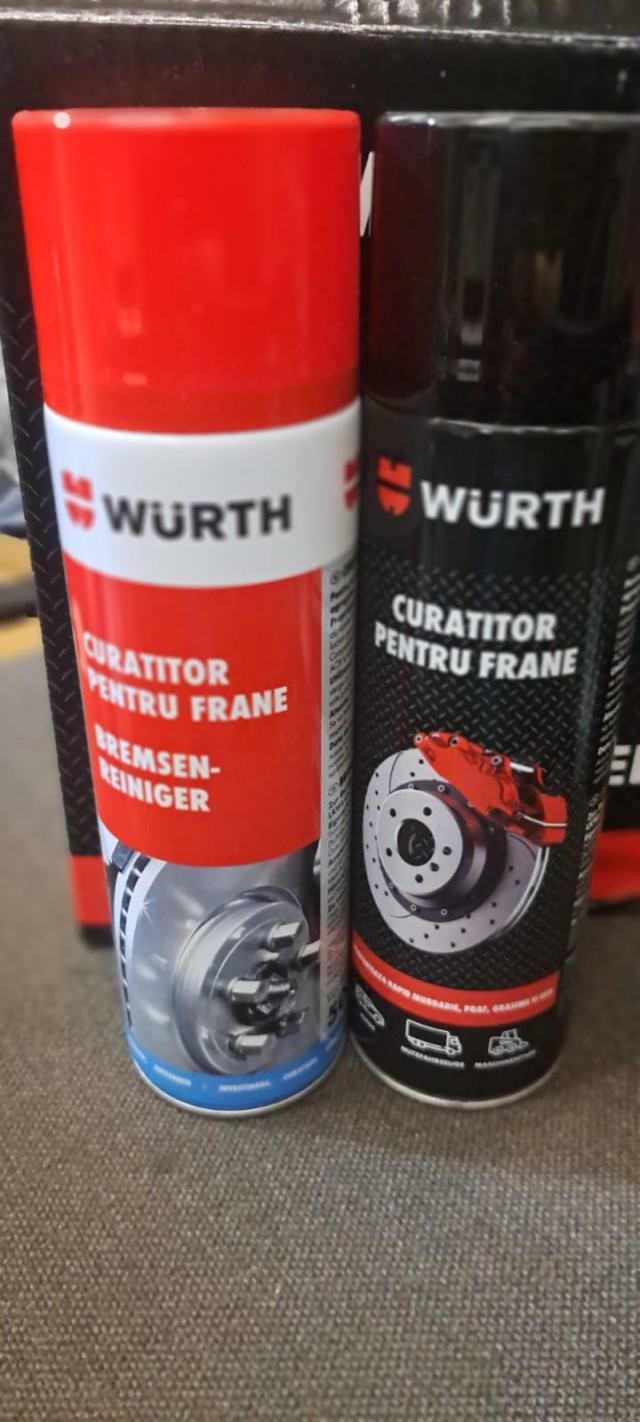 Spray curatat frane WURTH, 500 ml